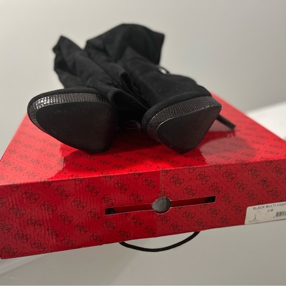 Guess Black Over the Knee Boots - Picture 3 of 3